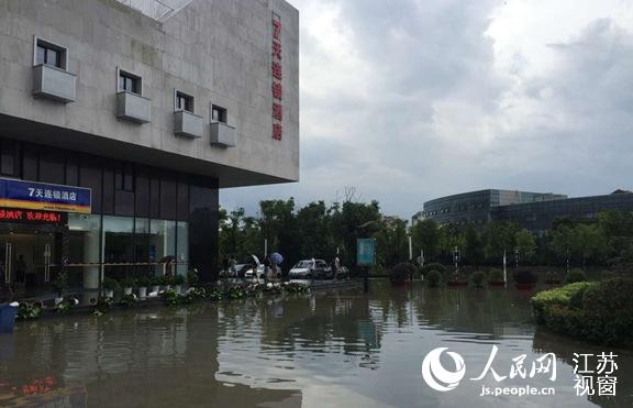 图为江宁某小区