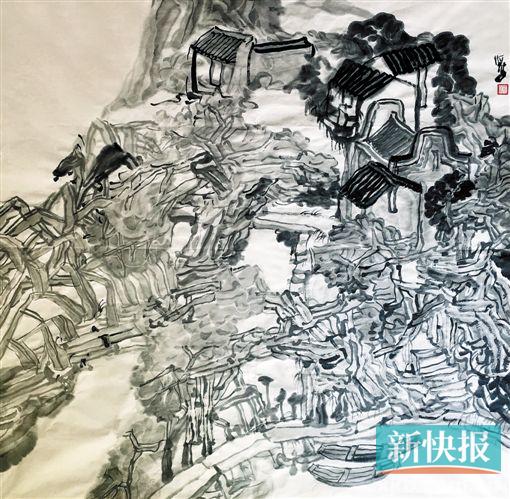 ■何海鹰 水乡画