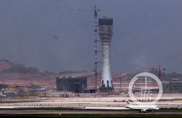 江北国际机场T3A航站楼明年4月投用 已初见雏