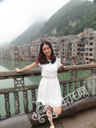 白衣天使刘田梅。选手供图