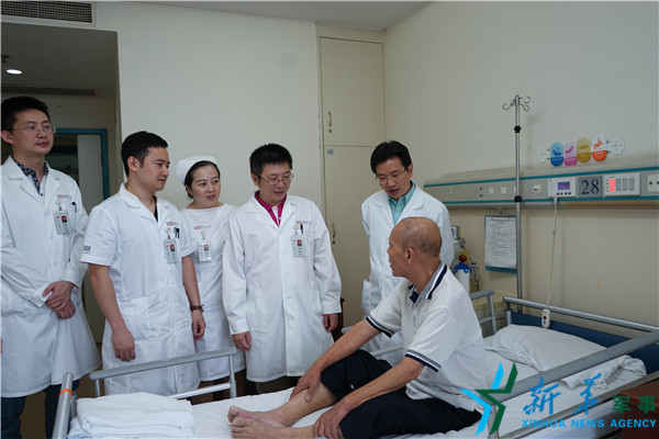 福建患者林先生近日从解放军总医院泌尿外科顺利康复出院。