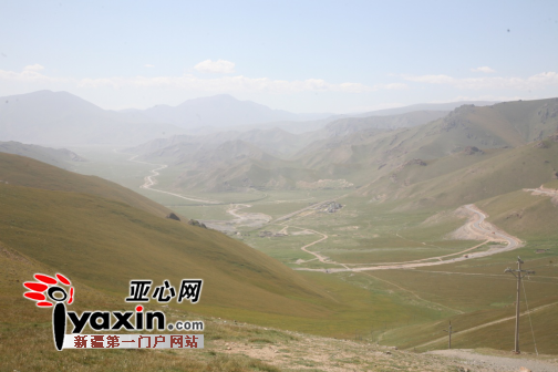 阿拉沟第四纪冰川“U”型谷