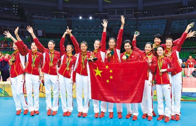 中国女排,赢了!
