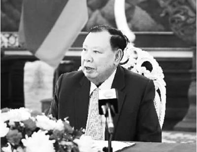 老挝人民革命党中央总书记、国家主席本扬