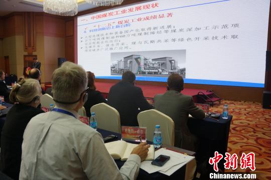 图为2016中美煤炭清洁发展论坛现场。　乌娅娜 摄