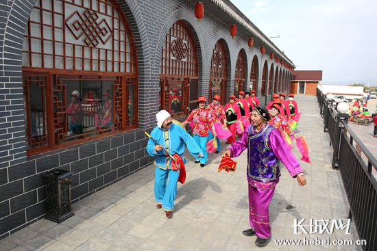 民俗表演。 美丽河北办公室/供图