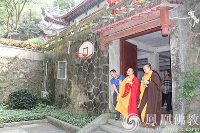 诸佛欢喜广州白云山能仁古寺扩建工程破土动工