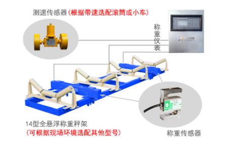 圣能科技ICS-ST-14A型电子皮带秤