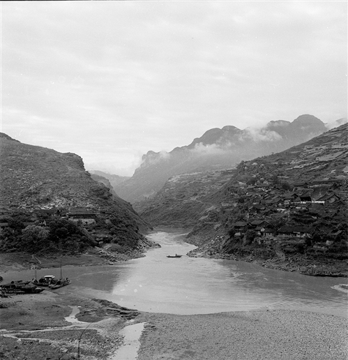 四渡赤水河的渡口之一—二郎滩