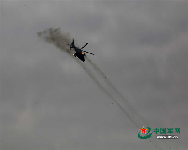 驻港部队举行香江卫士 2016D联合实兵演习