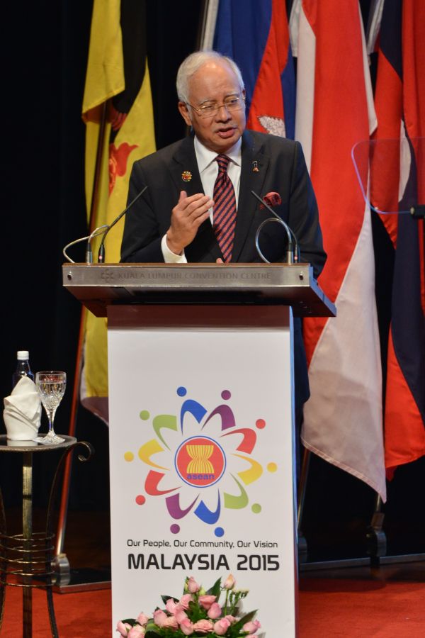 马来西亚总理纳吉布。新华社发