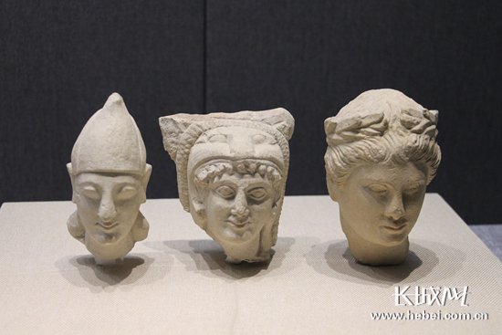 《文明之海——从古埃及到拜占庭的地中海文明》展览展品。 长城网 张欣 摄