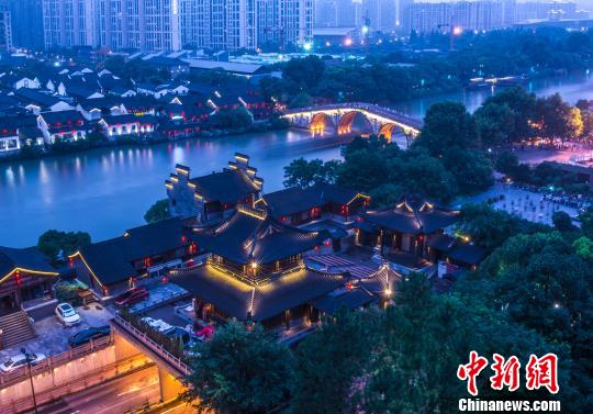 中国大运河（杭州段）沿岸景致　杭州运河集团提供　