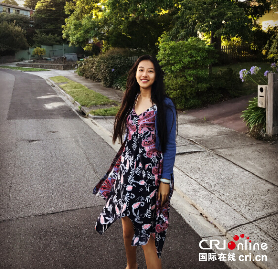 　　苏泽旭在墨尔本。（苏泽旭供图）