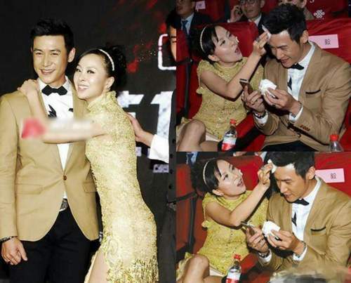 只有女星被揩油?黄晓明陆毅也曾惨遭咸猪手!