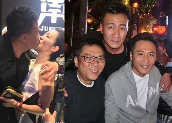 蓝宇CP发糖!胡军49岁生日派对合影刘烨关锦鹏