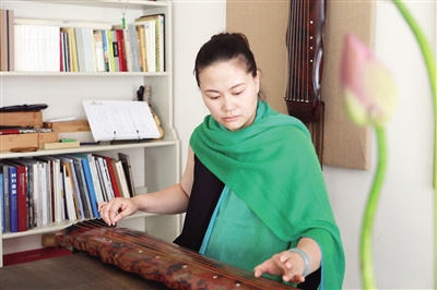 　　巫娜。记者 平索茜 摄