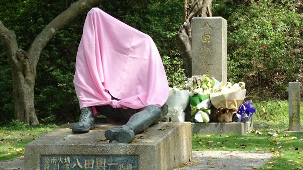 八田与一塑像遭砍头 前台北议员李承龙：我做的