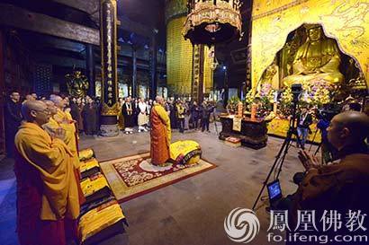 普陀山普济禅寺隆重举行一山一宁禅师圆寂700周年纪念法会