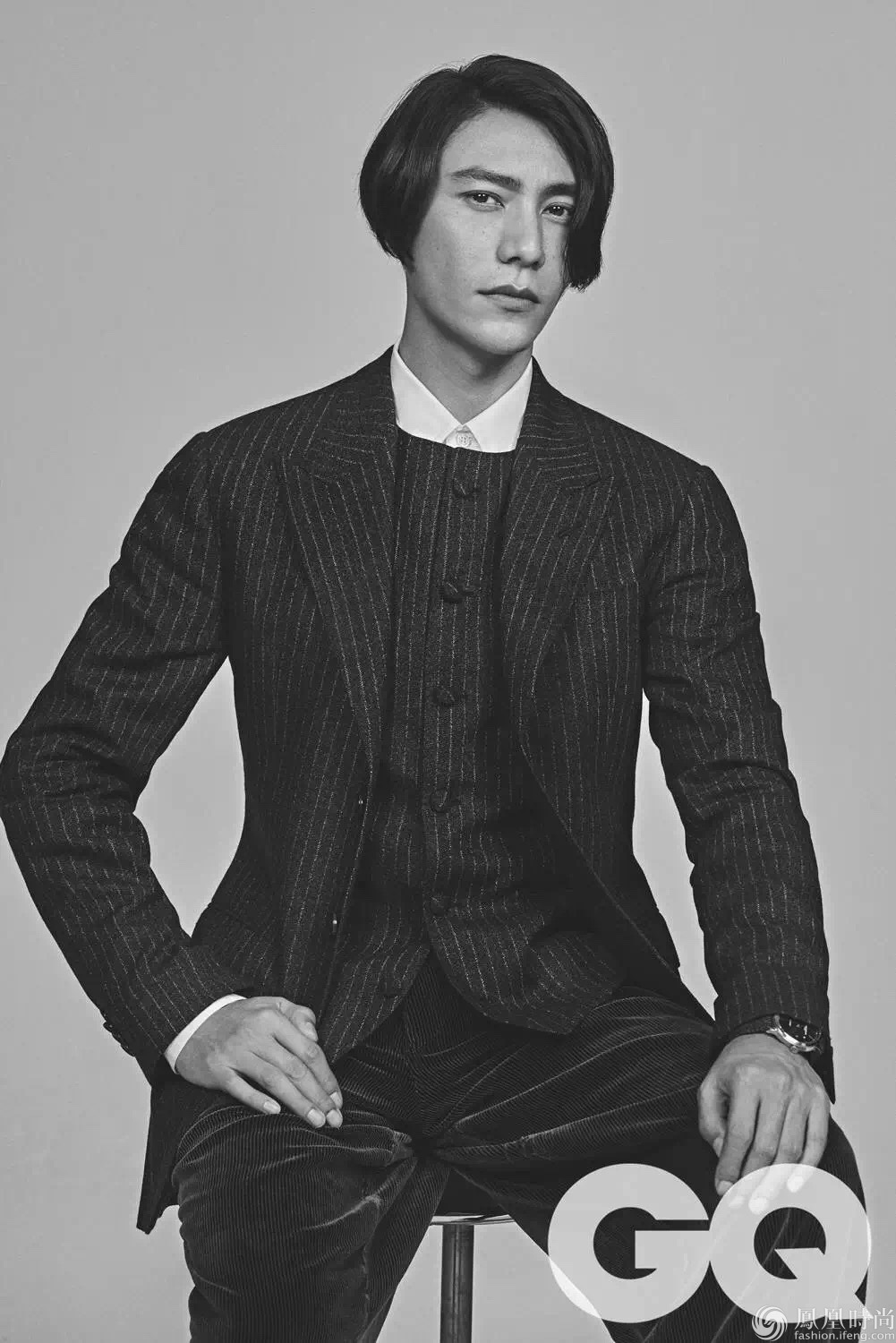 陈坤登《智族gq》12月刊封面 一代名士气质尽显