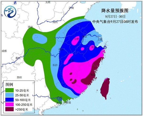 强台风“鲇鱼”登陆台湾【花莲】 10省市将迎风雨