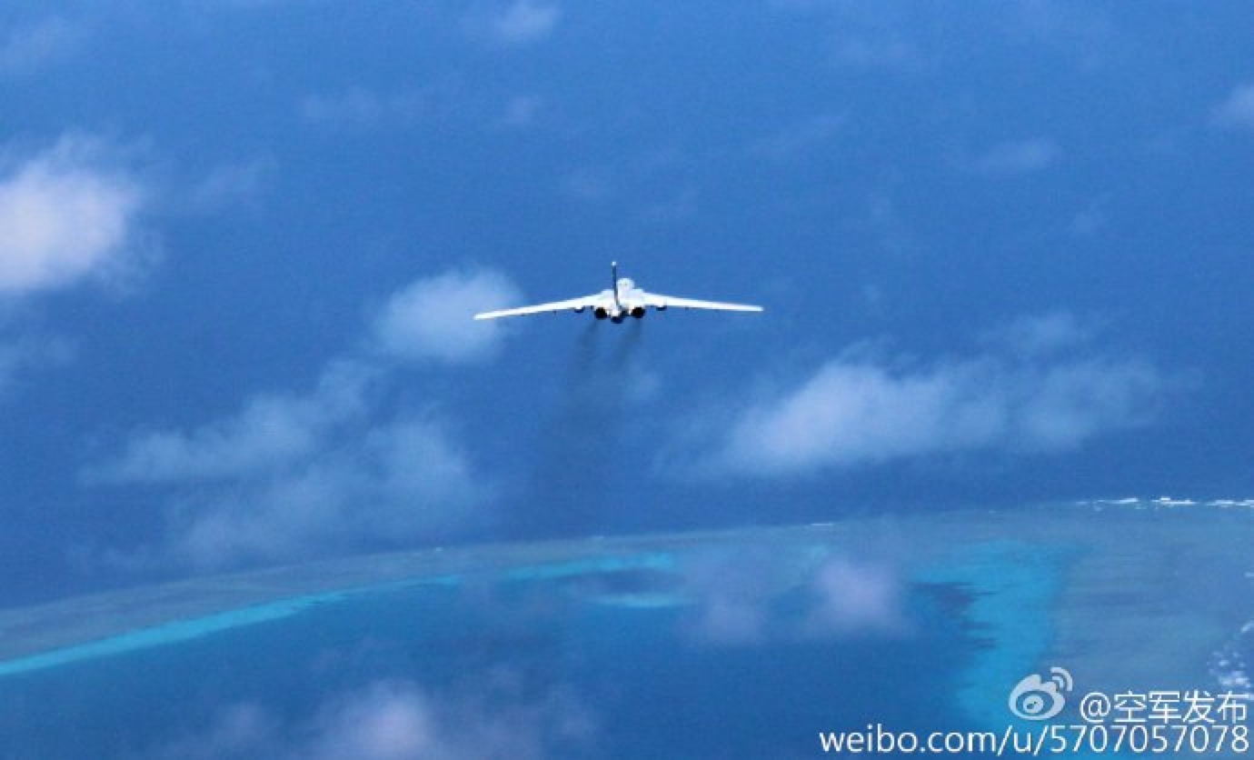 媒体揭秘“战神轰炸机”轰-6K巡航黄岩岛
