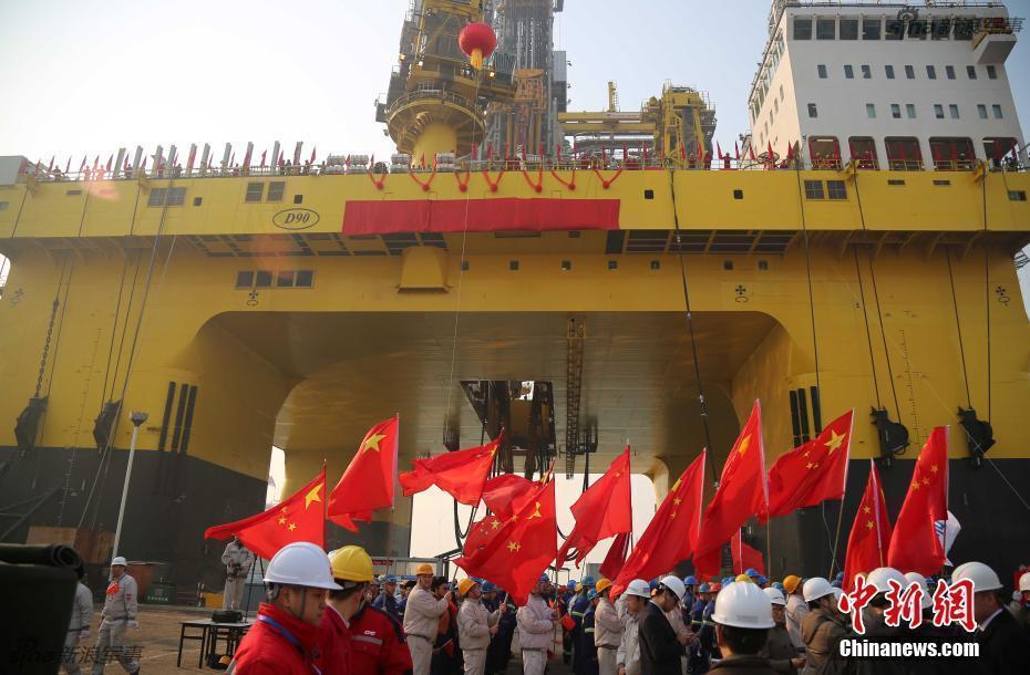 中国自主打造世界最强钻井平台 10年前还全靠买