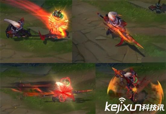 LOL新皮肤详情曝光 冰鸟婕拉赵信新皮肤特效