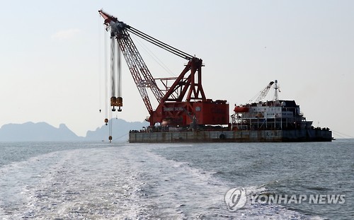 韩国海水部：“世越号”首次打捞拟于4月5日进行