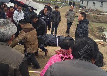 突发！扬州邗江公道镇赤岸村一处水塘内惊现两具尸体