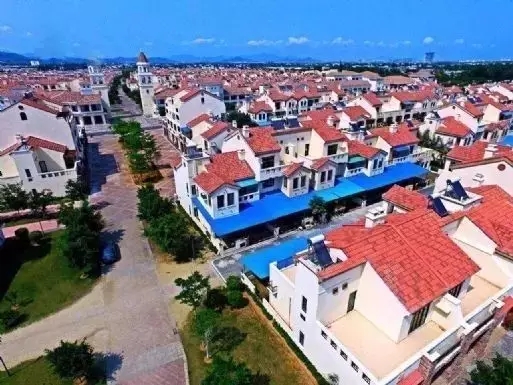 林旺北,龙海,青田,洪风等风情小镇,小镇建筑多沿用欧洲风格,加上林旺