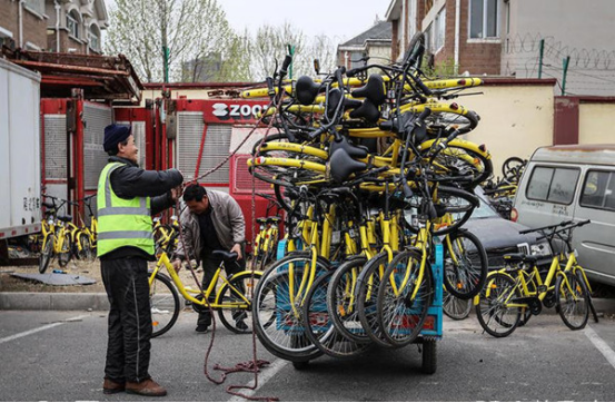 摩拜新款单车品质在上台阶 ofo师傅苦于维修进