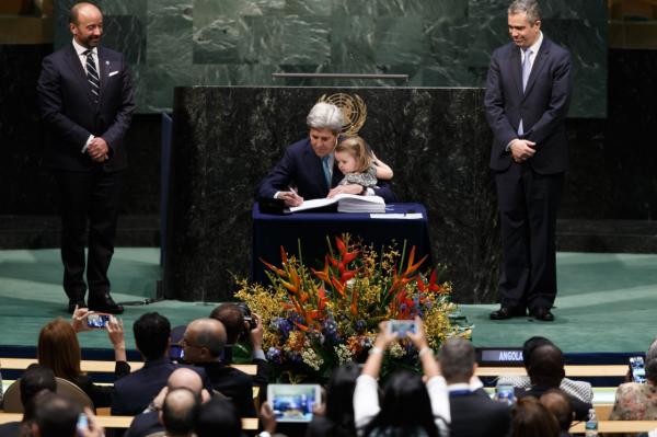联合国：《巴黎协定》不为美国再启谈判