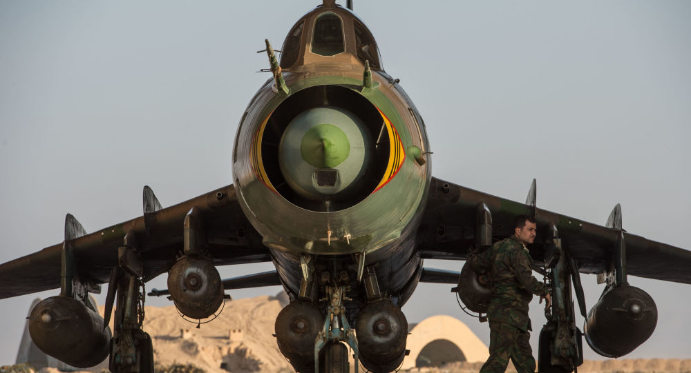 美媒：美军击落叙利亚一架苏-22歼击轰炸机