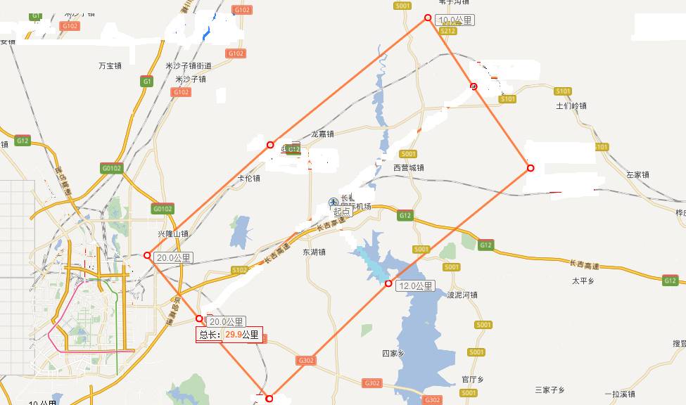 吉林省内五大机场净空保护区范围公布 严禁无人机