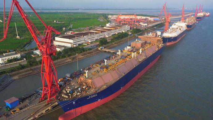 军舰29日下水 上海造船业52亿元大单再次震动世界