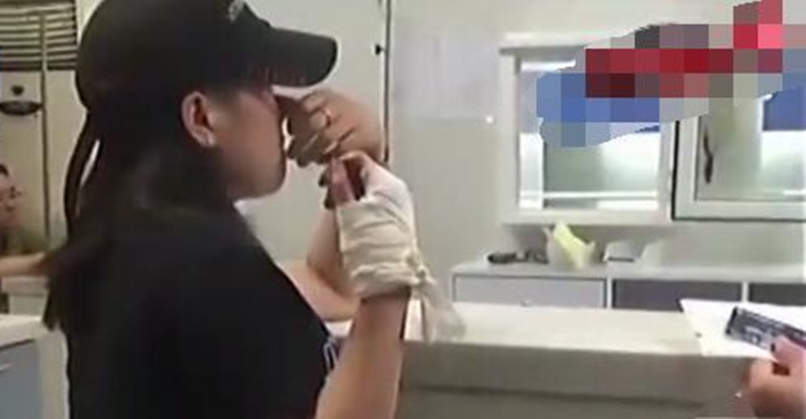 武汉女大学生遭暴力催租 被保安队长砍伤