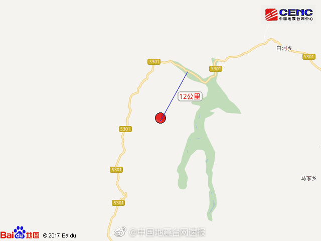 九寨沟7.0级地震周边有漳扎镇、比芒村