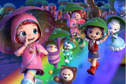 《彩虹宝宝》动画片是以小女孩为主要受众群打造的精品力作.