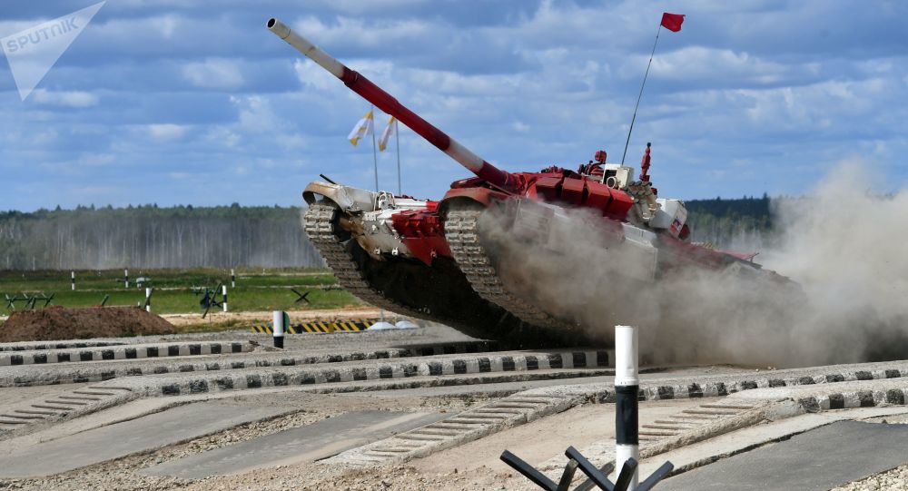 俄军夺得坦克两项比赛决赛冠军 中国名列第三