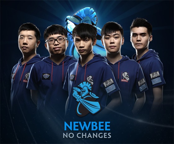 Newbee官方宣布阵容不变:原班人马 重装上阵