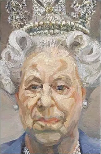 弗洛伊德为英国女王画像