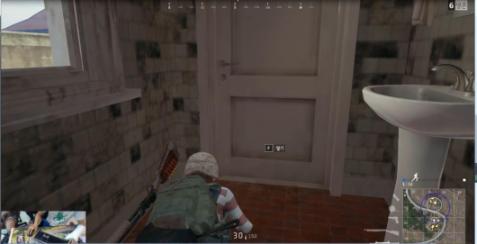 战旗《绝地求生》电竞杨过单手吃鸡上TOP1