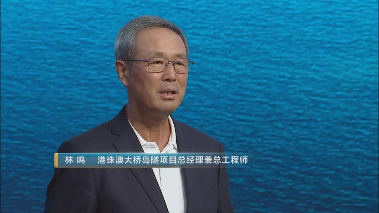 港珠澳大桥岛隧项目总经理兼总工程师林鸣:现场发现了偏差,已经是远远