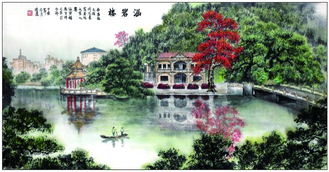 著名山水画家王德泉作品欣赏(山水篇之一)东方艺术天地报道