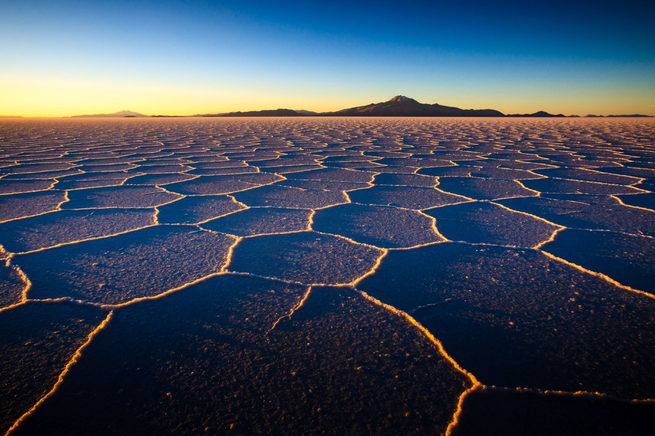 玻利维亚乌尤尼盐湖的仙人掌岛 (© Alex Saberi/Getty Images)
