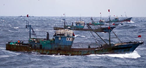 又一起！韩方扣押4艘中国渔船