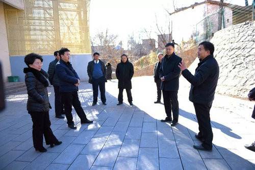 汝阳县领导慰问春节坚守岗位的景区员工