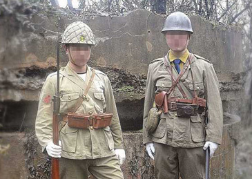 爆料“2男子扮日本兵拍照”的人，被人肉了