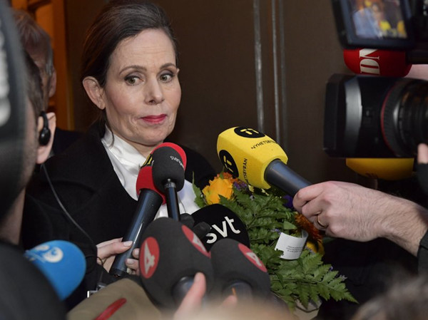 诺贝尔文学奖信任危机 瑞典学院首位女性常务秘书辞职